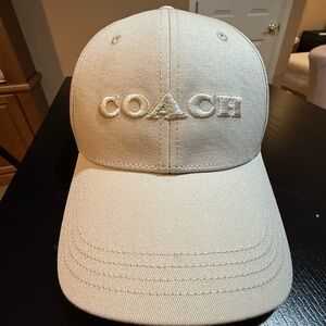 Coach Beige Baseball Cap